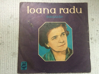 ioana radu romante 1971 album disc vinyl lp muzica populara electrecord EPE 0539 foto