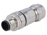 Mufă M12 12 PIN tată DeviceNet/CANopen IP67