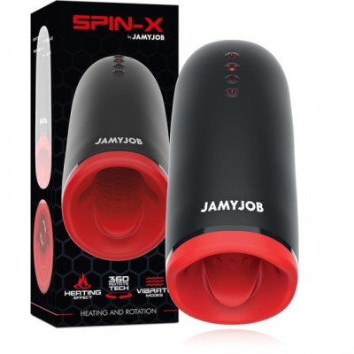 JAMYJOB - SPIN-X HEATING AND ROTATION MASTURBATOR foto