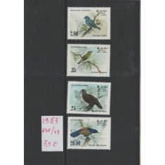 Sri Lanka 1983 Mi 640/43 - Pasari