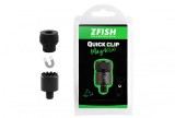 Conector Magnetic Rapid ZFISH Clip Negru, Accesorii Pescuit, Avertizor, Suport - Montare Usoara