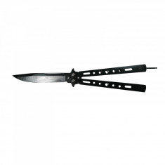 Cutit-Briceag, tip fluture, otel inoxidabil, negru, Regular Knife, 22 cm foto