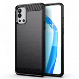 Cumpara ieftin Husa Oneplus 9R Carbon Negru Techsuit