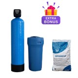 Statie dedurizare apa Soft 100 Simplex vana Fleck Q 4,0 MC H cu by-bass AQUA09190100040 Aquapur Valhoh Valrom
