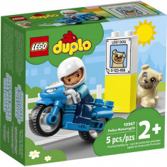 LEGO Duplo Motocicleta de politie, 5 piese