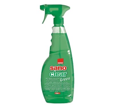 Sano Clear Green Trigger glass cleaner, 1L foto