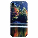 Husa silicon pentru Apple Iphone XR, Lake Minnewaska Autumn