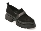 Mocasini GRYXX negri, 387340, din piele intoarsa