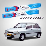 Cumpara ieftin Ștergătoare Kia Pride I DA Hatchback 1990-2000 | Set Față Flat Premium &ndash; TeamCar&reg;
