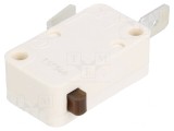 Micro&icirc;ntrerupător SNAP ACTION 10A 250VAC SPST-NO fără manetă