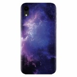 Husa silicon pentru Apple Iphone XR, Purple Space Nebula