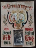 Erinnerung an meine Dienstzeit im Weltkrieg 1914-1915