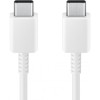 Cablu Date si Incarcare USB-C - USB-C Samsung EP-DA705BWE, 25W, 1m, Alb GP-TOU021RFBWW