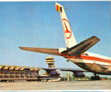 CPI B 11374 CARTE POSTALA - BUCURESTI. AEROPORTUL OTOPENI, AVION, YR-ABC