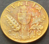Moneda istorica 10 CENTESIMI - ITALIA FASCISTA, anul 1943 * cod 3483 A, Europa