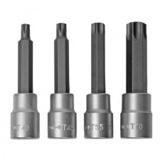 Set 4 biti torx act.1/2 T40-T70 100mm CR-V, Topmaster foto