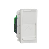 Priza RJ45 CAT6A FTP 1M Schneider Noua Unica alb NU344818