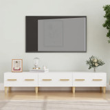 Comoda TV, alb, 150x34,5x30 cm, lemn compozit GartenMobel Dekor, vidaXL