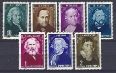 Romania 1958 - Lp 456, Aniversari culturale, serie - MNH*** foto