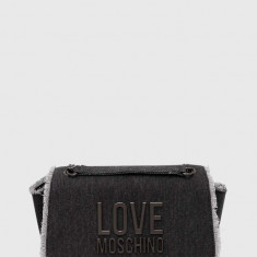 Love Moschino poseta culoarea negru