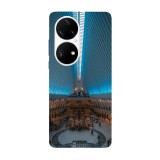 Husa compatibila cu Huawei P50 Pro model Santiago Calatrava World Trade Center, Silicon, TPU, Viceversa, Transparent, Carcasa