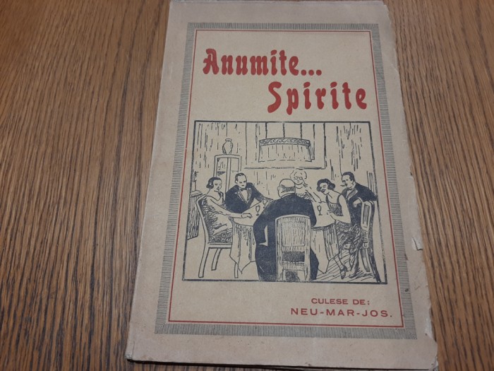ANUMITE ... SPIRITE - NEU-MAR-JOS (culese de:) - F.An, 98 p.