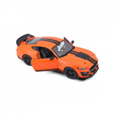 Masinuta Maisto, Ford Mustang Shelby GT500 2020, 1:24, Portocaliu