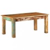 Gossi masuta de cafea, 100x55x45 cm, lemn masiv recuperat
