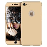 Cumpara ieftin Husa telefon Apple Iphone 6Plus /6S Plus ofera protectie Subtire 3in1 Lux Design Gold + Folie Sticla