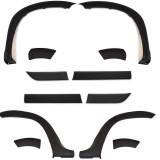Set Bandouri Dacia Duster 2009-2017 OEM Complete: Protectii Aripi, Usi, Bara Fata/Spate