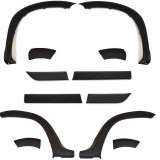 Set complet protectii bandouri usi-aripi si bari Dacia Duster 2009-2017, Oem