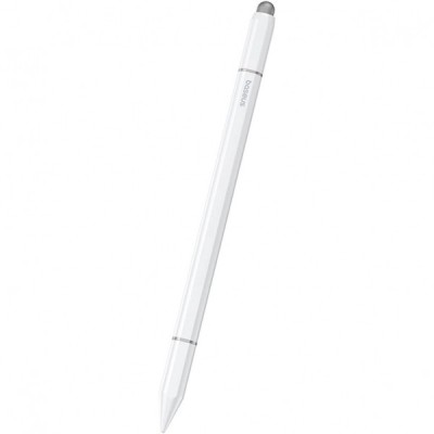 Touch Pen Baseus Smooth Writing III Magnetic 3in1, Alb foto
