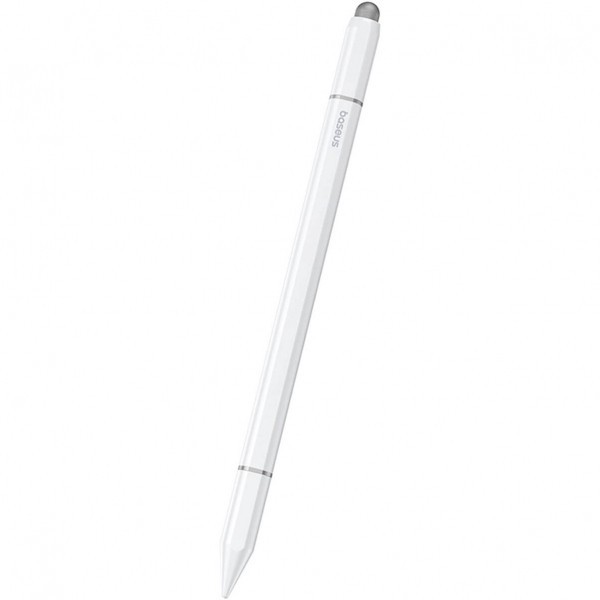 Touch Pen Baseus Smooth Writing III Magnetic 3in1, Alb