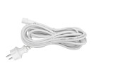 Cablu de conectare la retea 5m alb pentru instalatii luminoase Home KSHW5