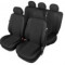 Husa scaun, catifea, culoare: negru, fa?a+spate set, kitul contine: tetiere negru Sea L Super Air Bag compatibil cu airbag-urile, 5-1145-216-4014