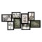 Rama foto colaj Atmosphera Cali pentru 8 poze, format orizontal, negru, 63x30 cm