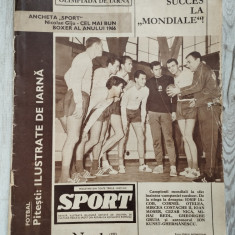 Revista SPORT nr. 1 (192) - Ianuarie 1967 - Vagonul Arad, CSM Cugir