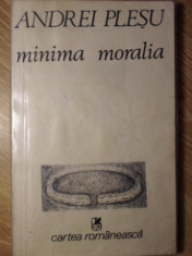 MINIMA MORALIA - ANDREI PLESU foto