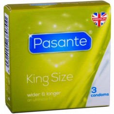 Set 3 Prezervative Pasante King Size