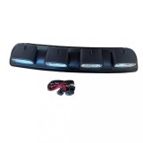 Proiectoare Plafon Reglabile ALM, 4x55W, 98cm, cu Cablaj si Intrerupator, Carcasa Neagra