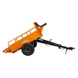 Remorca pentru motocultor Detoolz DZ-M149 600 kg, basculabila, extensie &icirc;naltime 150 mm