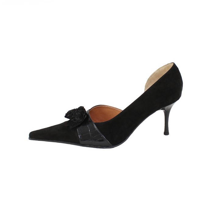 Pantofi cu toc dama piele naturala - Salamandra Design negru - Marimea 38 |  arhiva Okazii.ro
