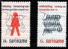 C1628 - Surinam 1971 - Aniversari 2v. neuzat,perfecta stare, Nestampilat