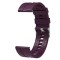 Curea din silicon compatibila cu Samsung Gear 2 Neo, Telescoape QR, 22mm, Purpple Plum