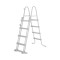Scară Piscină 122cm, 2&times;3 Trepte &ndash; Inox