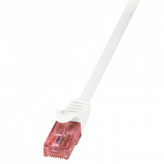 PATCH CORD UTP LOGILINK Cat6 2 m alb &quot;CQ2051U&quot;