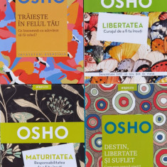 Pachet 4 Carti Osho (libertatea, Maturiatea...) - Osho ,560925