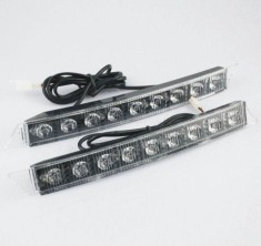 Lumini de zi DRL 9led*0.6W foto