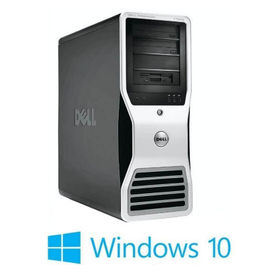 Workstation Dell Precision T7500, Xeon X5650, 24GB, GeForce GT 240, Win 10 Home foto