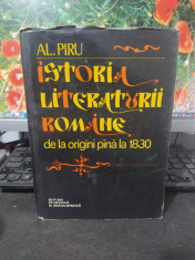 Al Piru Istoria literaturii romane de la origini pana la 1830 Bucuresti 1977 065 foto